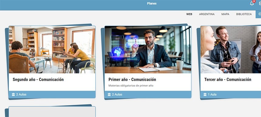 organizar aulas con planes dentro del LMS educativa